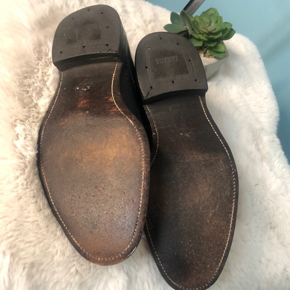 100% genuine camel skin Dack’s Oxford shoes Sz 10 - Picture 8 of 16